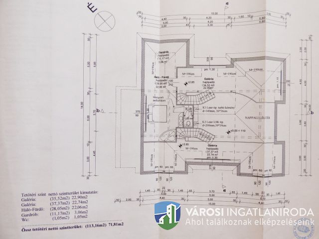 Erdei környezetben új építésű családi ház nagy telken
