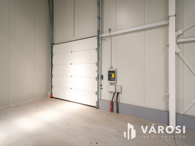 Eladó új, 322 m2-es raktárcsarnok Alsónémedin