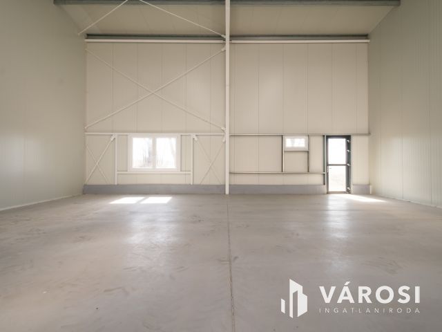 Eladó új, 322 m2-es raktárcsarnok Alsónémedin