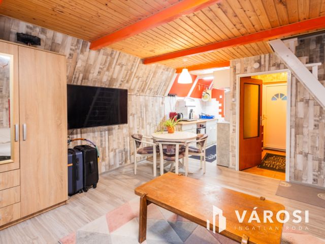 Kisház az erdő mellett