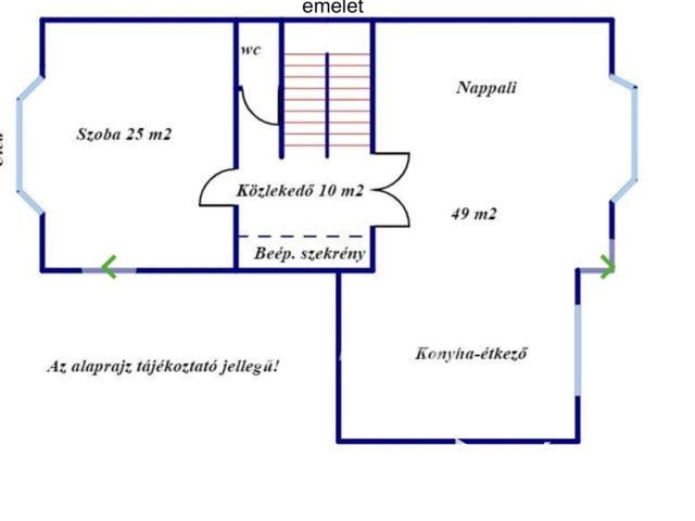 Modern stílusú ikerház, egyedi bútorokkal a belvárosban
