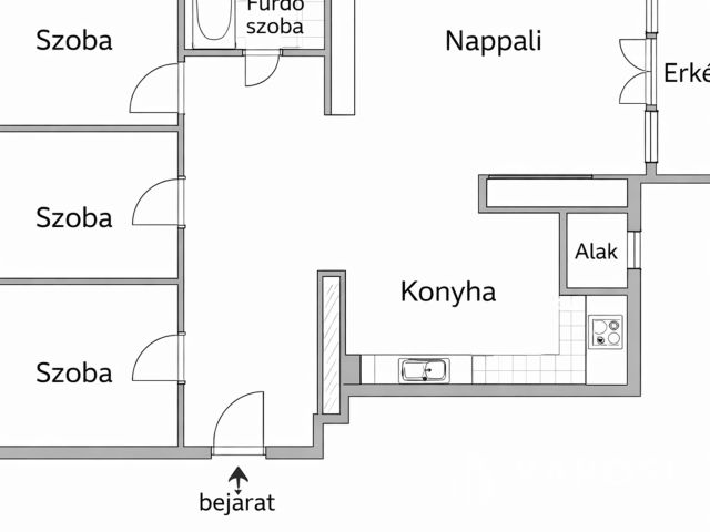 Belvárosi fiatalos szép lakás ELADÓ!