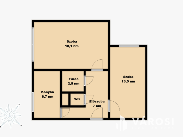 Ideális ez a lakás, ha szereti a nyüzsgést és a nyugalmat is