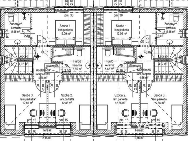 Prémium minőségű, újonnan épülő ikerház a Panka közben