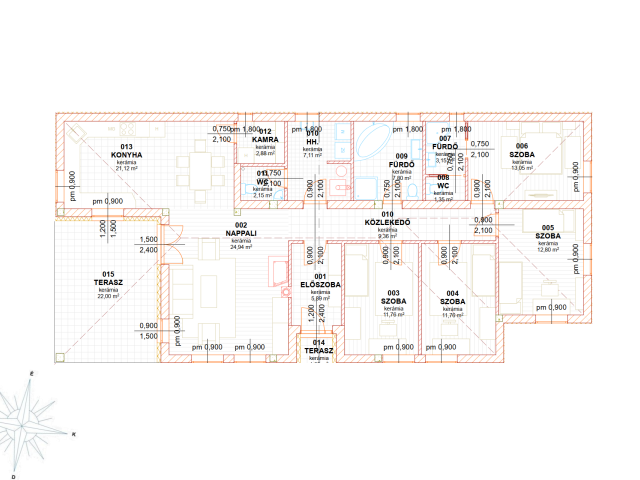 Új építésű, 5 szobás családi ház Feketehegyen