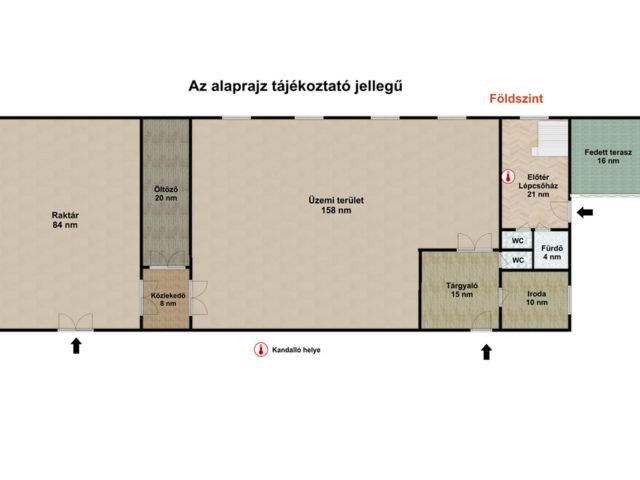 295 nm csomagolóüzem + 157 nm prémium lakótér